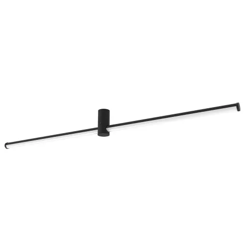 Plafoniera LONGO 4279300 Viokef LED, Negru, Grecia