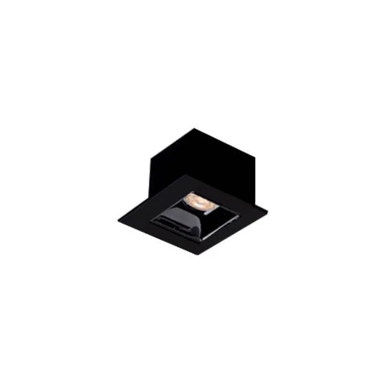 Downlight Incastrat ADEN 4281600 Viokef LED, Negru, Grecia