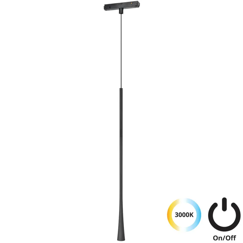 Pendul Sina Magnetica MAGNETIC 4282300 Viokef LED, Negru, Grecia