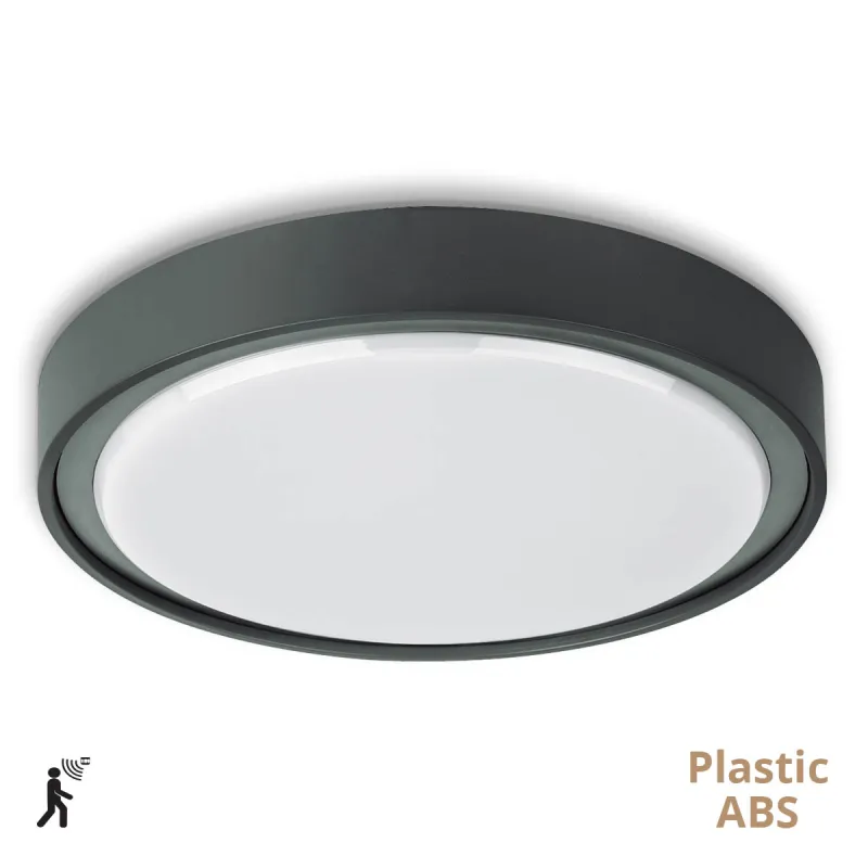 Plafoniera Exterior ANABELLA 4283100 Viokef LED, Gri, Grecia