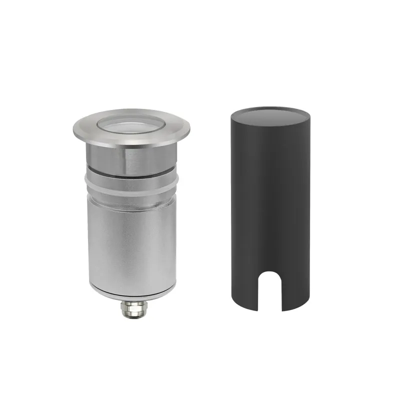 Spot Exterior Podea Incastrat SMART 4285400 Viokef LED, Argintiu, Grecia