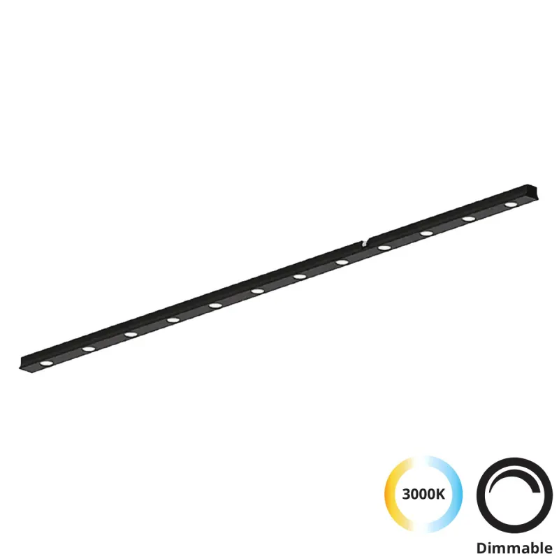 Downlight Sina Magnetica Slim SLIM MAGNETIC 4288600 Viokef LED, Negru, Grecia