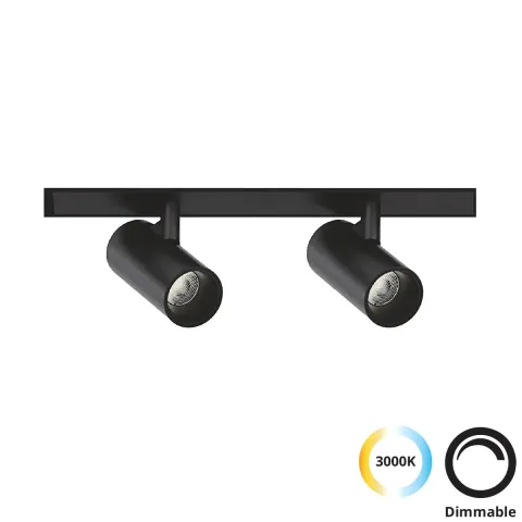 Downlight Sina Magnetica Slim SLIM MAGNETIC 4288700 Viokef LED, Negru, Grecia