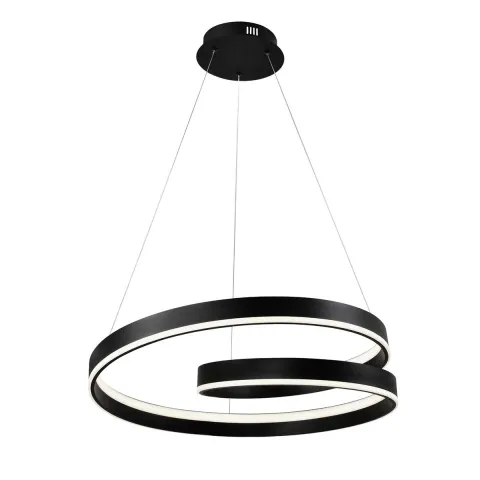 Suspensie CAPRI 4291300 Viokef LED, Negru, Grecia