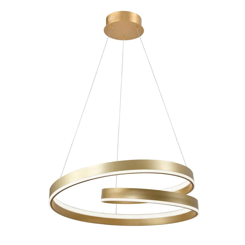 Suspensie CAPRI 4291301 Viokef LED, Auriu, Grecia