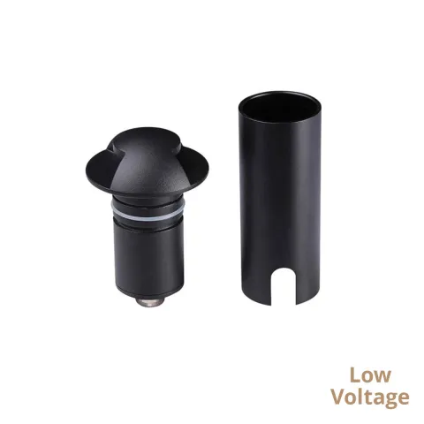 Spot Exterior Podea Incastrat RINO 4293900 Viokef LED, Negru, Grecia