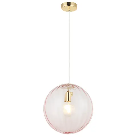 Pendul DIANA 4294302 Viokef E27, Roz, Grecia