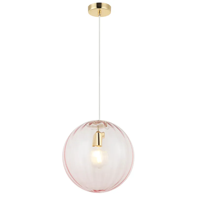 Pendul DIANA 4294302 Viokef E27, Roz, Grecia