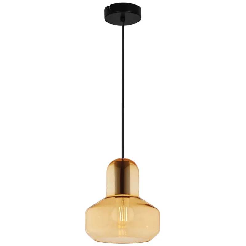 Pendul MANDY 4295800 Viokef E27, Amber, Grecia