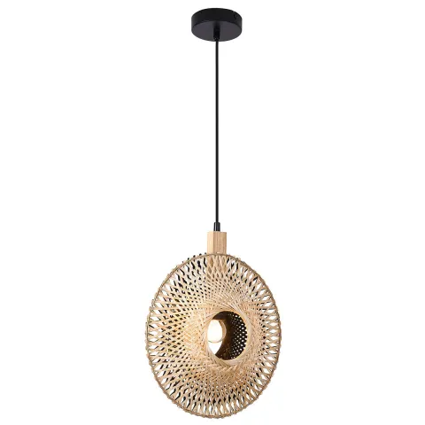 Pendul ILANGA 4299100 Viokef E27, Natural, Grecia