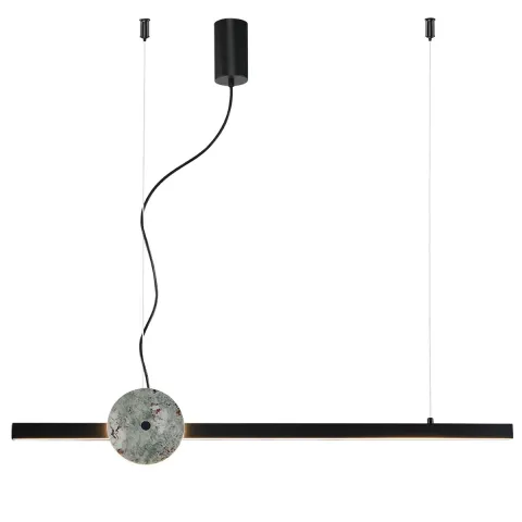 Suspensie ANAIS 4300900 Viokef LED, Negru, Grecia