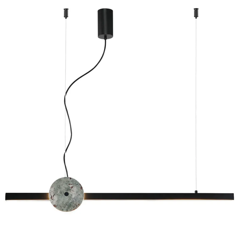 Suspensie ANAIS 4300900 Viokef LED, Negru, Grecia