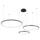 Suspensie MAXIMOS 4301100 Viokef LED, Negru, Grecia