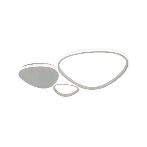 Lustra Plafon HELIX 4301600 Viokef LED, Argintiu, Grecia