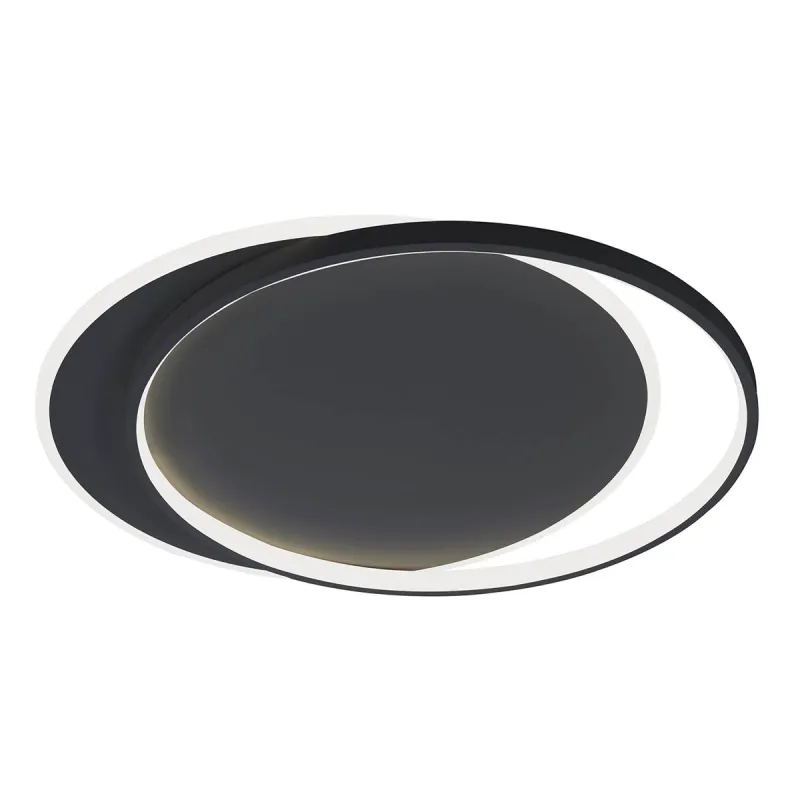 Plafoniera EVELYN 4301901 Viokef LED, Negru, Grecia