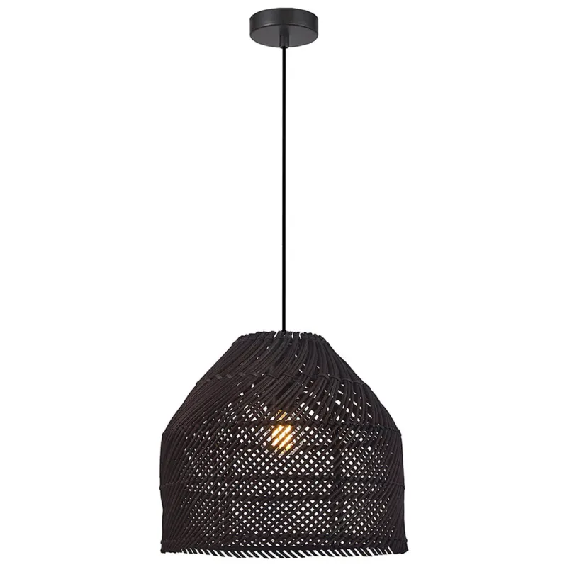 Pendul MALLONCA 4304201 Viokef E27, Negru, Grecia