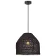 Pendul MALLONCA 4304201 Viokef E27, Negru, Grecia