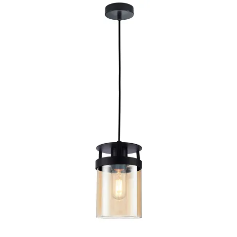 Pendul BETTY 4304800 Viokef E27, Amber, Grecia