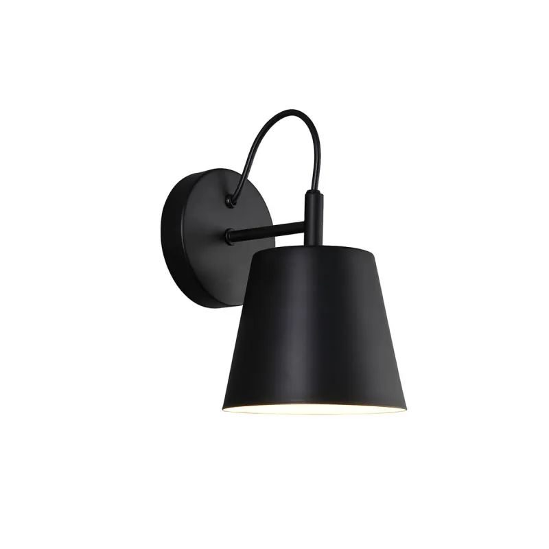 Aplica SENIK 4305100 Viokef E27, Negru, Grecia