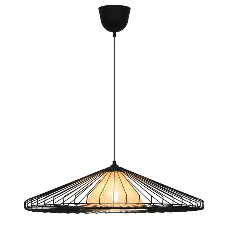 Pendul MONA 4306600 Viokef E27, Natural, Grecia