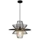 Pendul MAGNUS 4306800 Viokef E27, Negru, Grecia