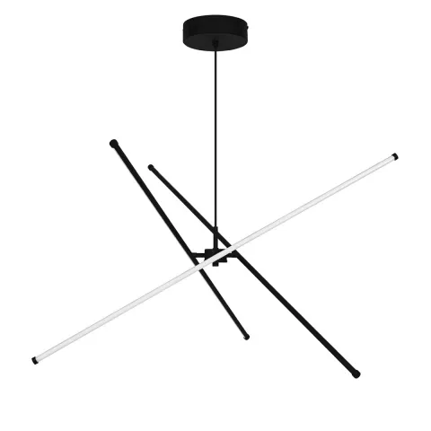 Suspensie SANDY 4307100 Viokef LED, Negru, Grecia