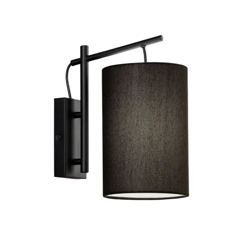 Aplica KEALIA 4308200 Viokef E27, Negru, Grecia