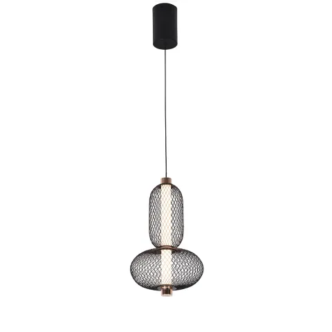 Pendul MARGOT 4311400 Viokef LED, Negru, Grecia