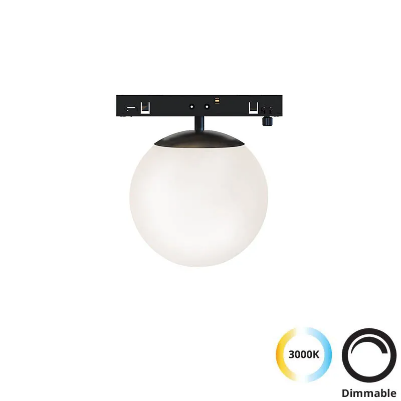 Downlight Sina Magnetica Micro MICRO MAGNETIC 4316100 Viokef LED, Negru, Grecia