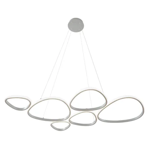 Suspensie HELIX 4316200 Viokef LED, Argintiu, Grecia