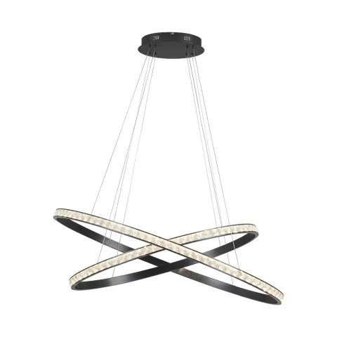 Lustra 4323800 Oriana Viokef, Elegant, Led, Negru