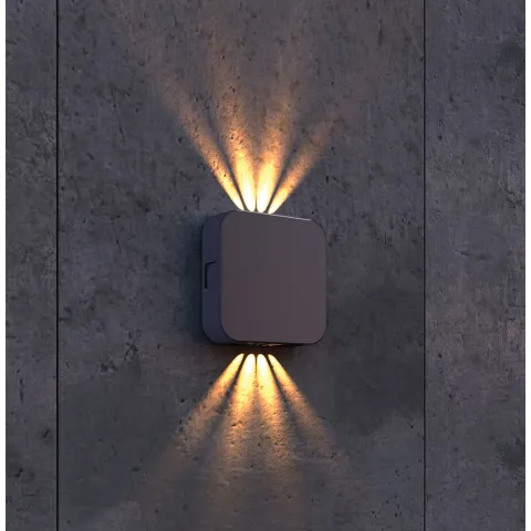 Aplica Exterior 4352800 Kansas Viokef, Modern, Led, Gri