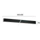 Aplica STATION ULTRA 3911-02086-4-B-D4 Viokef LED, Negru, Grecia
