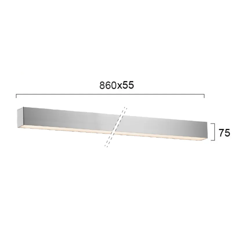 Aplica STATION ULTRA 3911-02086-4-U-D1 Viokef LED, Grecia