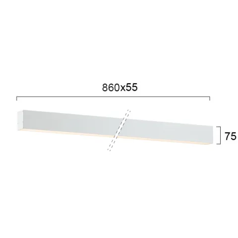 Aplica STATION ULTRA 3911-02086-3-W-D4 Viokef LED, Alb, Grecia