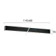 Aplica STATION ULTRA 3911-02114-3-B-D1 Viokef LED, Negru, Grecia