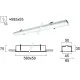 Plafoniera Incastrata STATION ULTRA 3911-03058-3-U-D1 Viokef LED, Grecia