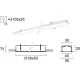 Plafoniera Incastrata STATION ULTRA 3911-03310-4-W-D4 Viokef LED, Alb, Grecia