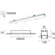 Plafoniera Incastrata STATION ULTRA 3911-04058-4-U-N Viokef LED, Grecia
