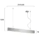 Suspensie Liniara STATION ULTRA 3911-10254-4-U-D5 Viokef LED, Grecia