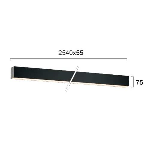 Aplica STATION ULTRA 3911-12254-4-B-D4 Viokef LED, Negru, Grecia