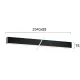Aplica STATION ULTRA 3911-12254-4-B-N Viokef LED, Negru, Grecia