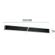 Aplica STATION ULTRA 3911-12282-4-B-D5 Viokef LED, Negru, Grecia