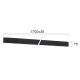 Plafoniera Liniara CIBA 3916-01170-4-B-M-N Viokef LED, Negru, Grecia