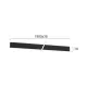 Plafoniera Liniara CIBA 3916-01198-4-B-P-N Viokef LED, Negru, Grecia