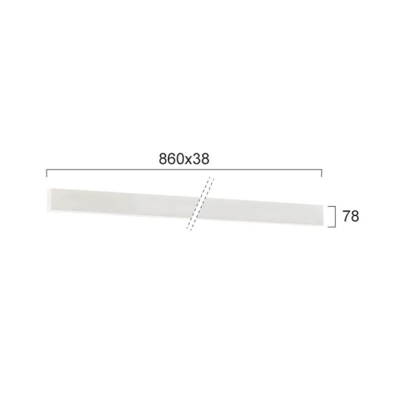 Aplica CIBA 3916-02086-4-W-P-N Viokef LED, Alb, Grecia