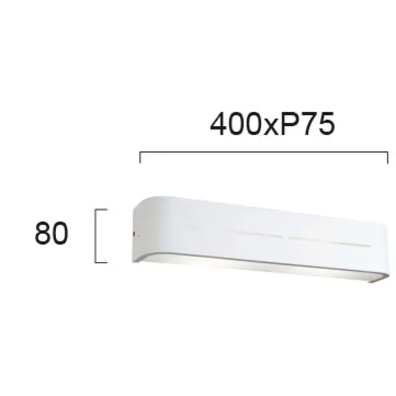 Aplica TERRY 4104100 Viokef E14, Alb, Grecia