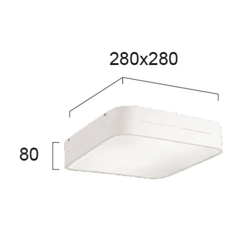 Plafoniera TERRY 4104200 Viokef E27, Alb, Grecia