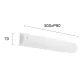 Aplica Baie TAYLOR 4105400 Viokef E27, Alb, Grecia