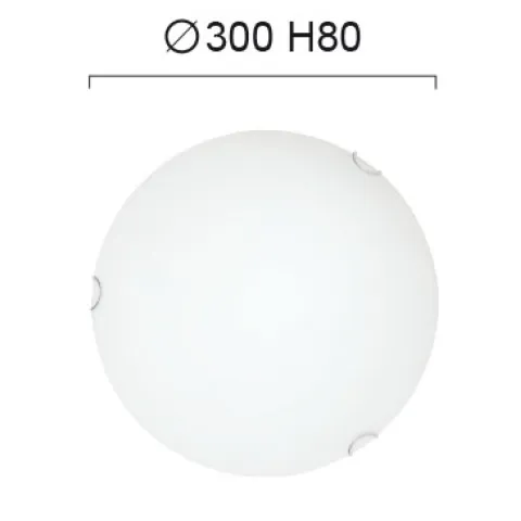 Plafoniera DAVID 4105700 Viokef E27, Alb, Grecia